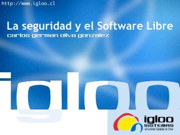 La seguridad y el Software Libre - Ladyada.usach.cl