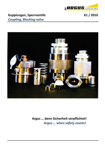 SVK Schnellverschluss-Kupplung SVK self sealing coupling