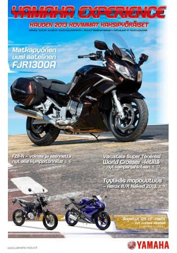 Klikkaa tÃƒÂ¤stÃƒÂ¤ julkaisuun - Yamaha Motor Europe