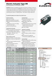 Electric Actuator Type BN