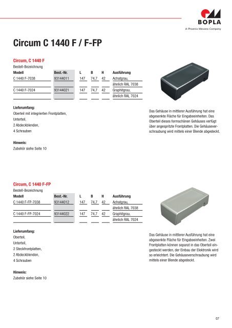 Information - AVS Phoenix Mecano