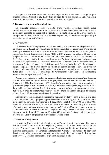 Actes - Climato.be