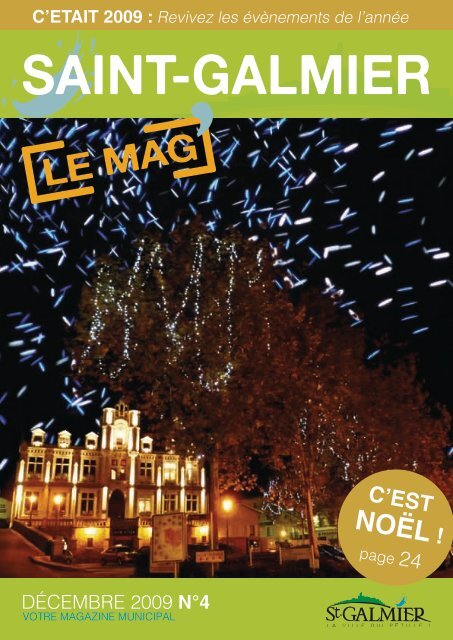 Le Mag NÂ° 4 - Site officiel - Mairie de Saint-Galmier