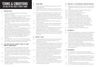 Terms and Conditions - Accounts - Sheet Street