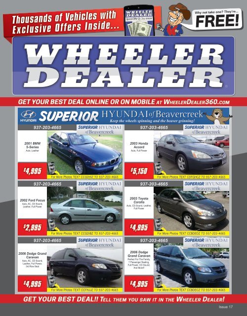 Wheeler Dealer 17-2015