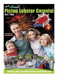 79th Annual Pictou Lobster Carnival 2013 - The Pictou Advocate