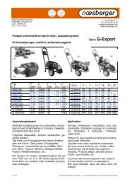 Serie G-Export - Noesberger SA