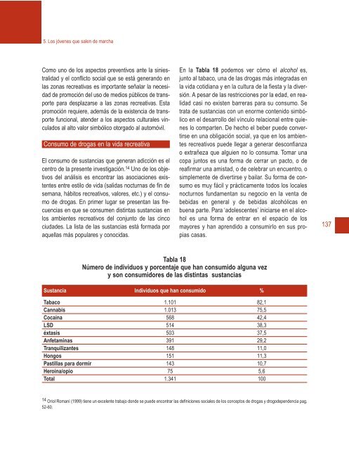 Cubierta completa Salir Marcha - Plan Nacional sobre drogas