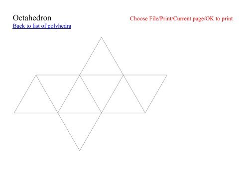 Polyhedra list