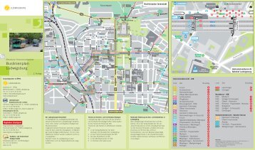 Buslinienplan Ludwigsburg - Ludwigsburger Verkehrslinien