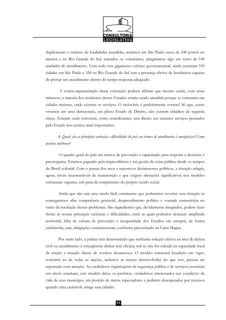 a necessidade de incentivo para os bombeiros voluntÃ¡rios