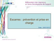 Escarres : Prévention et prise en charge - COMM Santé