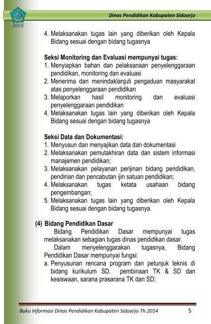 BUKU INFORMASI 2014