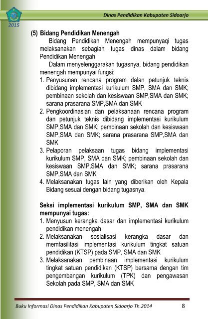 BUKU INFORMASI 2014