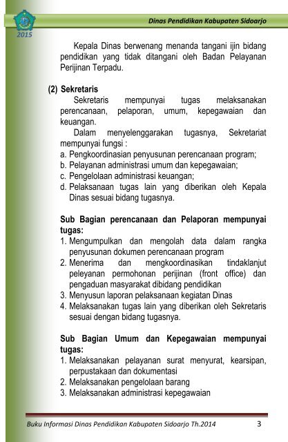 BUKU INFORMASI 2014