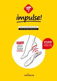 impulse! - Der Einlagenrohling mit aktiven Impulsen