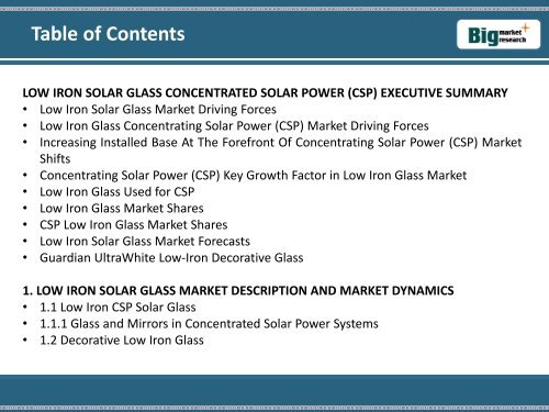 2021 Global Low Iron Glass: Market Trends, Insights, Forecasts