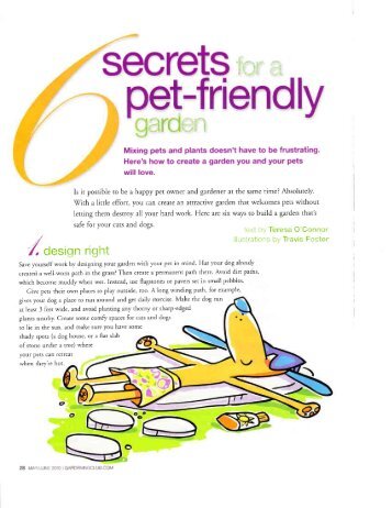 Pet-Friendly Gardens (PDF) - Seasonal Wisdom
