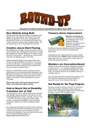 Bulletin for Mar-Apr-08 - Sertoma Club of Fort Worth