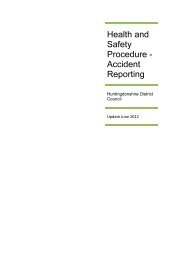 Health and Safety Procedure - Accident Reporting