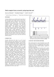 Field examples from an acoustic casing inspection tool - Advanced ...