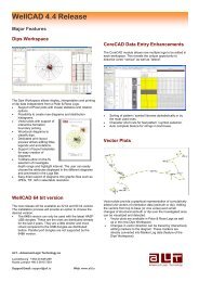 WellCAD Newsletter - Advanced Logic Technology