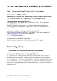 Literatur Anthroposophische Medizin und Arzneimittel (De) Zu 1