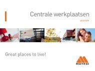 Centrale werkplaatsen - Matexi