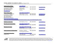 District 103 Contacts - Lincolnshire-Prairie View School District 103