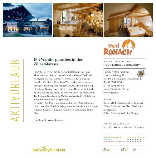 Urlaub in einem Naturidyll Hotel in Österreich und Südtirol 