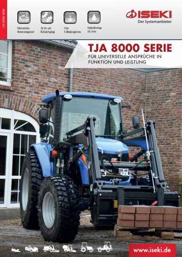 ISEKI TJA 8000 Traktoren