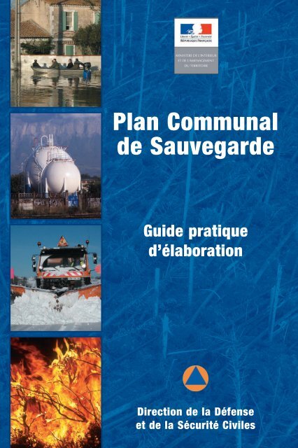 Plan Communal de Sauvegarde - Ministère de l'Intérieur