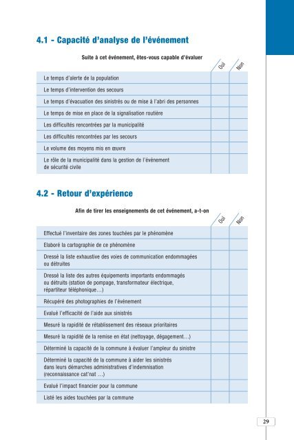 Plan Communal de Sauvegarde - Ministère de l'Intérieur