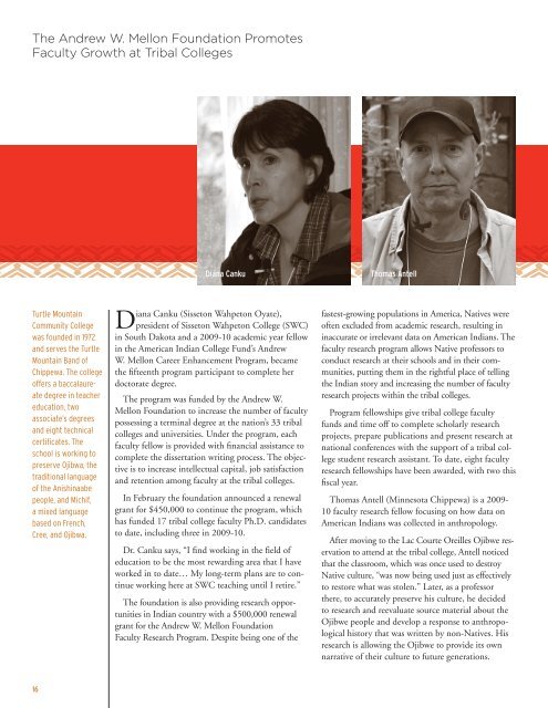 2009-10 Annual Report - American Indian College Fund