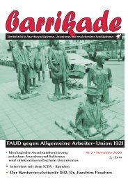 FAUD gegen Allgemeine Arbeiter-Union 1921