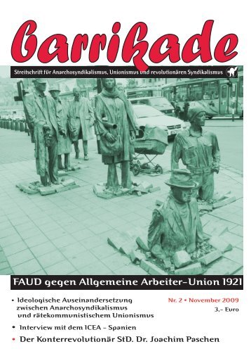 barrikade # 2 - FAUD gegen Allgemeine Arbeiter-Union 1921