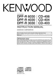 DPF-R 6030 CD-406 DPF-R 4030