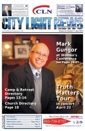 Truth Matters Tour Mark Gungor - City Light News