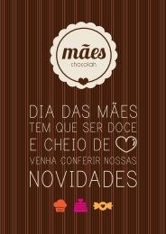 MENU DIA DAS MÃES | CHOCOLAH