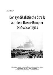 Der syndikalistische Streik auf dem Ozean-Dampfer ‘Vaterland’ 1914