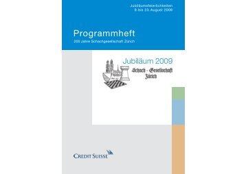 Programmheft (pdf) - JubilÃ¤um 2009
