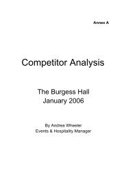 Competitor Analysis