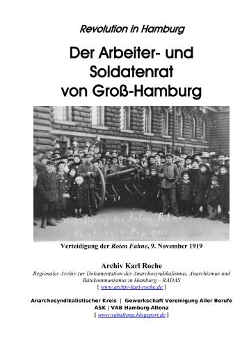 Der Arbeiter- und Soldatenrat von Groß-Hamburg