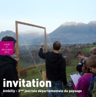 invitation - CAUE Haute-Savoie