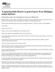 'Capturing Kids Hearts' is goal of more West Michigan school districts
