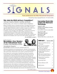 ISLR Newsletter Fall 06 - Ohio School for the Deaf