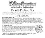 Perfectly Pink Bunny Bits - Killer Bunnies