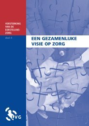 Een gezamenlijke visie op zorg - Multidisciplinair Samenwerken