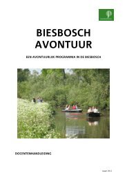 handleiding De Biesbosch, een algemeen informatiepakket