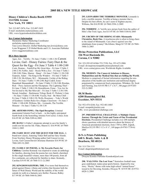 binedbook documents NewTitle pdf >- - Combined Book Exhibit